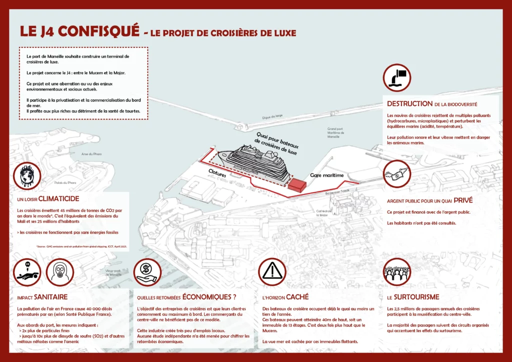 Le J4 confisqué - Le projet de croisières de luxe